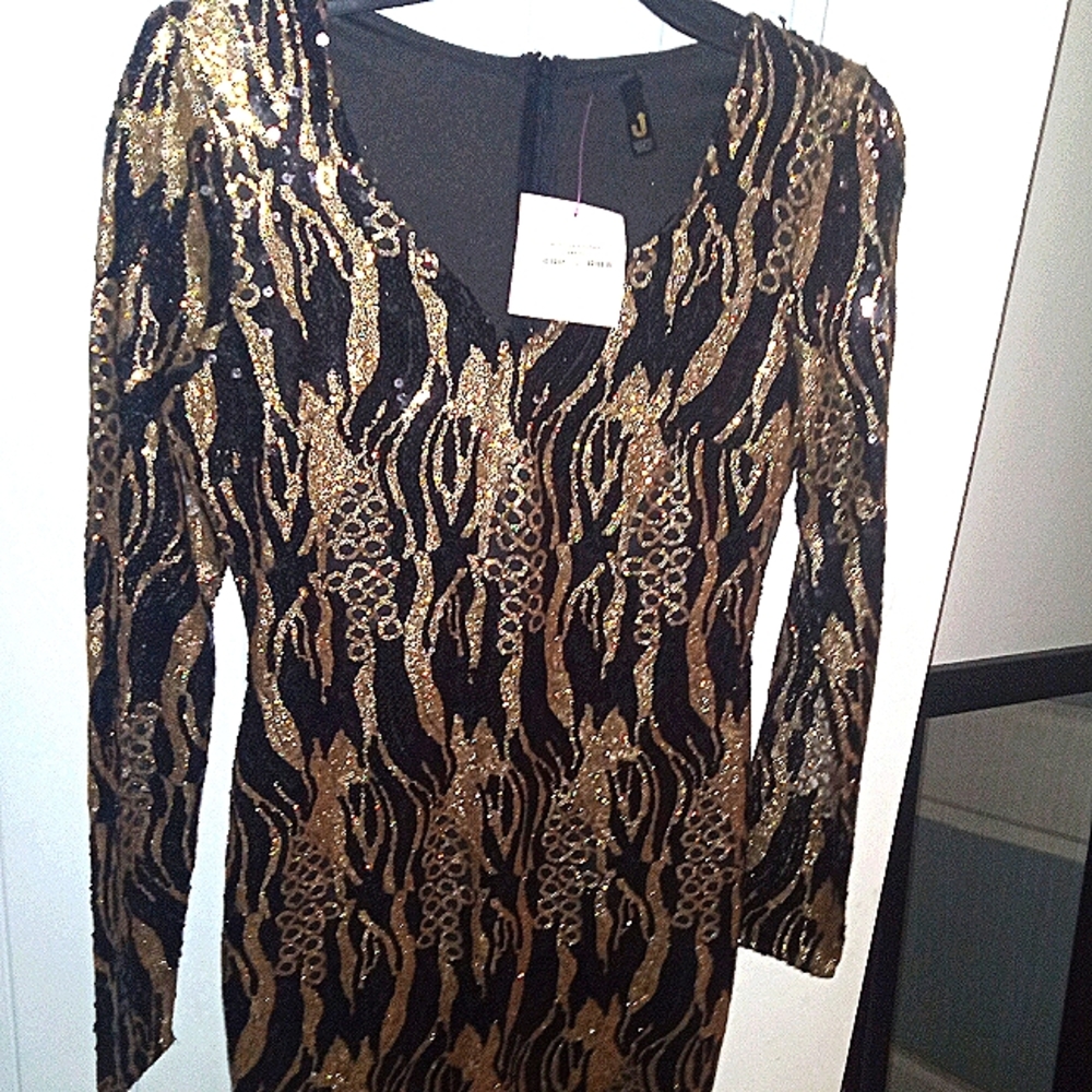 ***NWT*** long sleeve Sequin dress